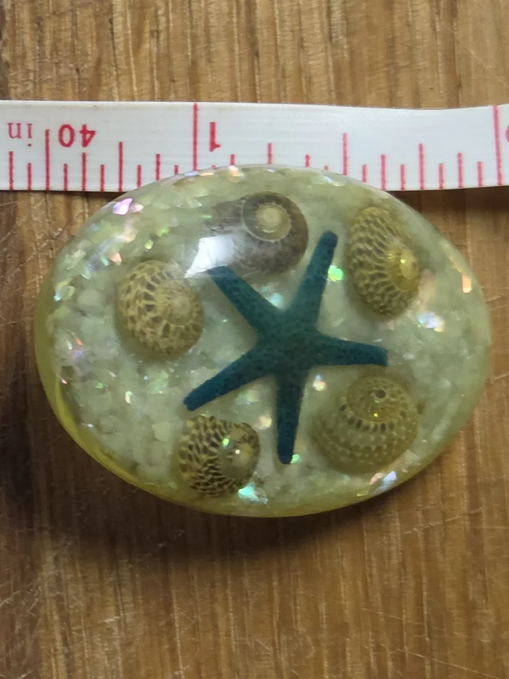 Ocean Themed Bolo Tie Slide